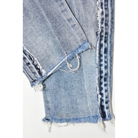 Hudson Barbara High Rise Super Skinny Ankle Jeans Size 27 Fray Raw Hem Cropped - Picture 7 of 14